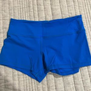 Blue rogue booty shorts